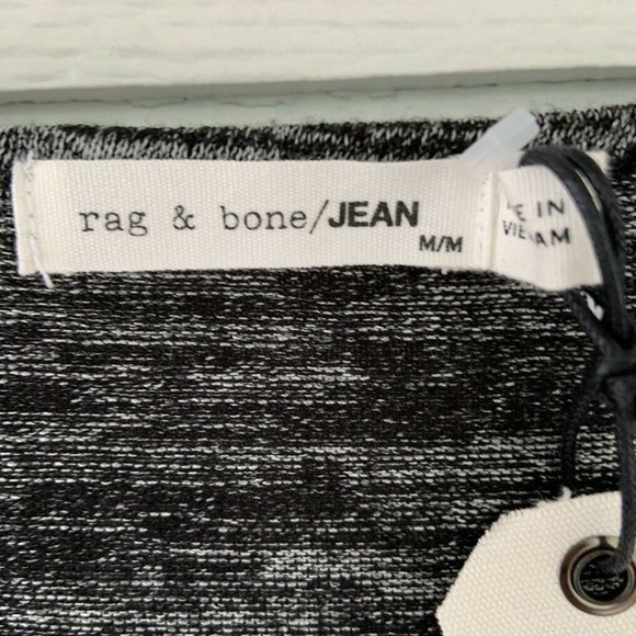 NEW! Rag & Bone Gray Twist Dress Long Sleeve M - Picture 5 of 6